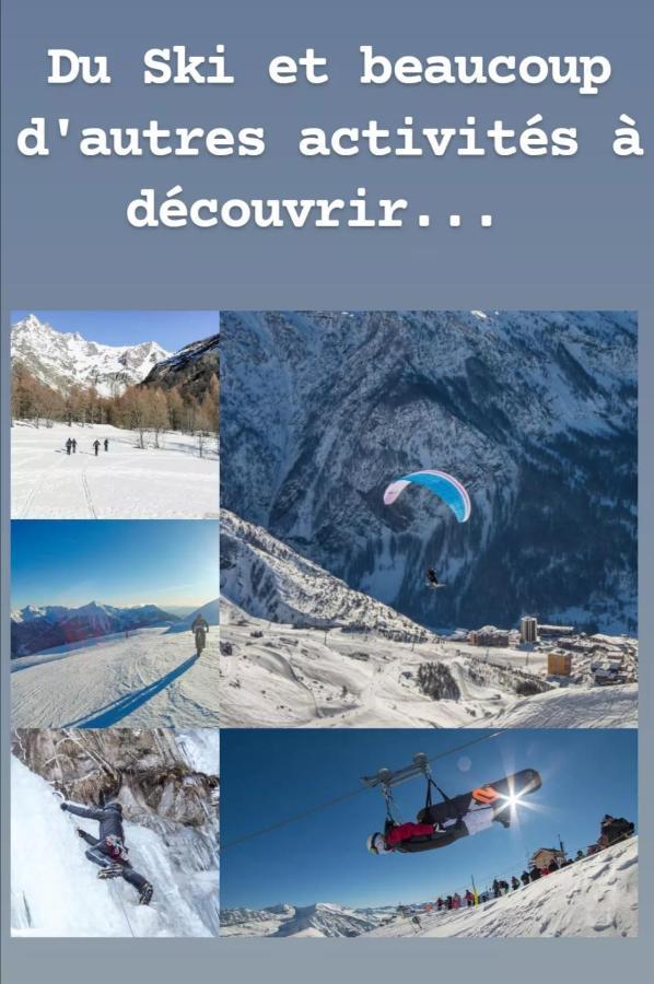 Orcieres Rond Point Des Pistes, Front De Neige Appartement Buitenkant foto